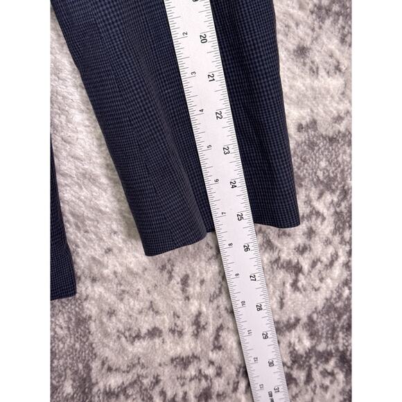 New J Crew Ludlow Slim Suit 41 R Mens Blue Check Portuguese Cotton Linen - Picture 7 of 15